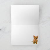 子ネコカードありがとう サンキューカード (内部)