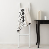 子ネコパターン シェルパブランケット (インサイチュ)