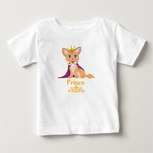 子ネコ王子 ベビーTシャツ (正面)