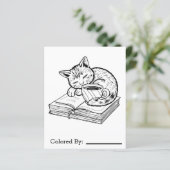 子ネコ，本とコーヒー | 個人用ページの色 (スタンド正面)