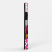 子ネコ、猫、ピンク、花、モノグラム Case-Mate iPhoneケース (裏面/右)