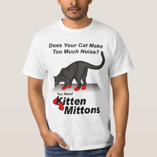 子ネコMittons Tシャツ (正面)