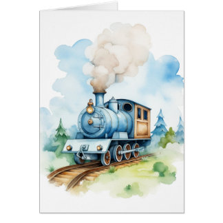 子ハッピーバースデー少年グリーティングカー空白のド