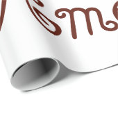 子パーソナライズされたどもの動物 ラッピングペーパー (ロールコーナー)