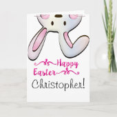 子パーソナライズされたどもの復活祭のカード カード (正面)