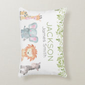 子パーソナライズされたどもの枕 アクセントクッション (正面(垂直))
