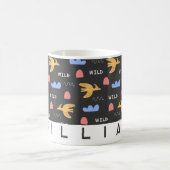 子パーソナライズされたども用マグカップ コーヒーマグカップ (中央)