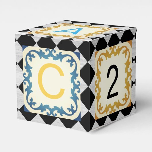 子パーソナライズされたども禁止党特典ボックス フェイバーボックス (正面サイド)