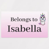 子パーソナライズされたのラベル ラベル (デザイン1)