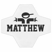 子パーソナライズされた供のサッカーボール贈り物 サッカーボール (フラット)