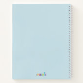 子パーソナライズされた供レシピ書 ノートブック (裏面)