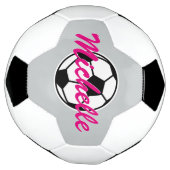 子パーソナライズされた供名前をカスタムするサッカーボール サッカーボール (回転)