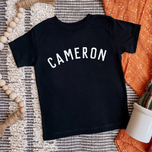 子パーソナライズされた名T型 ベビーTシャツ