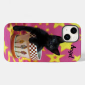 子パーソナライズされた猫ケースの成長 Case-Mate iPhoneケース (裏面 (横))