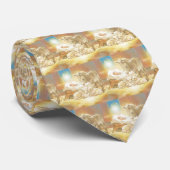 子ヒツジおよびろばとのベビーのイエス・キリストの出生 ネクタイ (ロール)