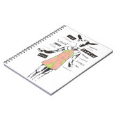 "子ヒツジの沈黙"のノートのバージョン2 ノートブック (左側)