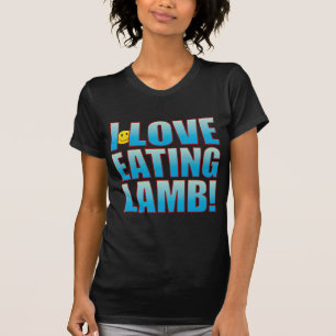 子ヒツジの生命Bを食べて下さい Tシャツ
