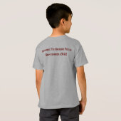 子ヒツジ、クリス Tシャツ (裏面フル)