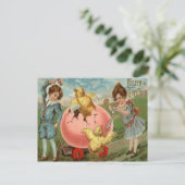 子ビクトリアンどもイースターシック色卵 シーズンポストカード (スタンド正面)