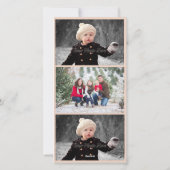 子ビクトリアンどもクリスマスフォトカード シーズンカード (裏面)