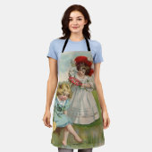 子ビクトリアンども エプロン (着用した状態)