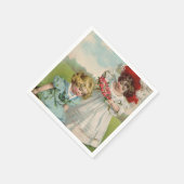 子ビクトリアンども スタンダードカクテルナプキン (角)