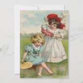 子ビクトリアンども 招待状 (正面)