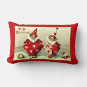 子ピエロ ランバークッション (正面)