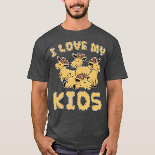 子ヤギが大好き Tシャツ (正面)