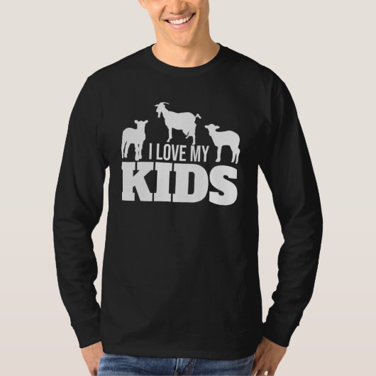 子ヤギが大好き Tシャツ (正面)