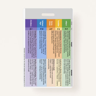 子ライフバッジ（垂直） バッジ