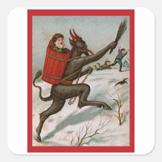 子供いけなたち – ヴィンテージクランプス スクエアシール (正面)