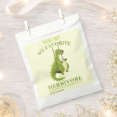 子供おもしろい恐竜スクールヴァレンティーン フェイバーバッグ (クリップ留めされた状態)