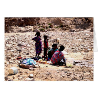 子供およびヤギ