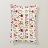 子供および動物パターン アクセントクッション (裏面(縦))