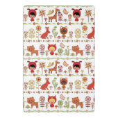 子供および動物パターン ミニクリップボード (裏面)