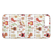 子供および動物パターン Case-Mate iPhoneケース (裏面(横))