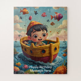 子供お洒落のよくはしゃぐデザイン ジグソーパズル