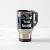 子供からのあなた自身のパーソナライズな写真のマグを作成して下さい トラベルマグ (正面右)