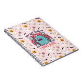 子供がいるから怖がらせないでよ、怖いハロウィン ノートブック (右側)