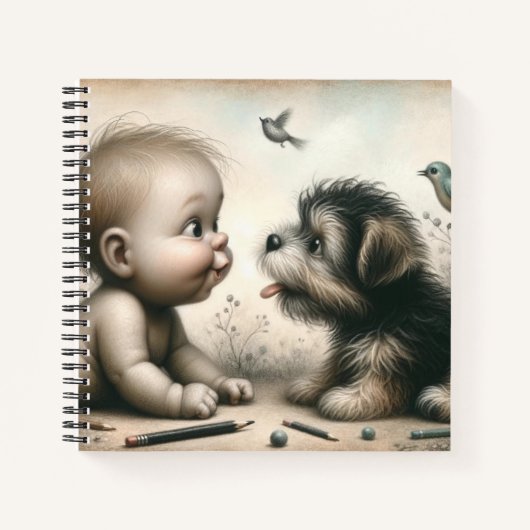 子供がした面白いこと ノートブック (正面)