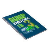 子供がゴミをリサイクル3年古いゴミ収集車3rd ノートブック (右側)