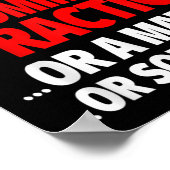 子供がバドミントンの練習か試合か ポスター (角)