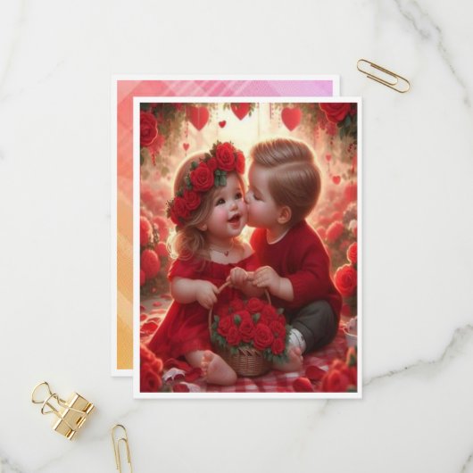 子供が大好きなカード インビテーションポストカード (正面/裏面インサイチュ)