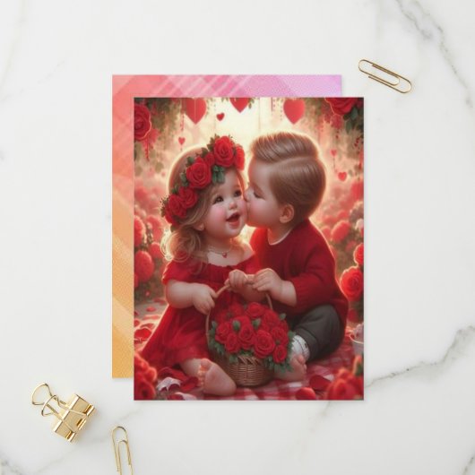 子供が大好きなカード インビテーションポストカード (正面/裏面インサイチュ)