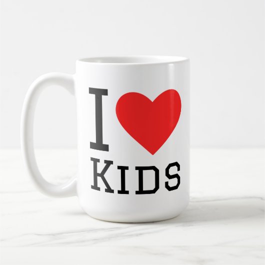 子供が大好き コーヒーマグカップ (左)