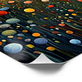 子供が星空を眺めて夢想にふける ポスター (コーナー)