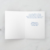 子供が歌の歌詞生まれイエス出生 シーズンカード (内部)