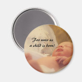 子供が生まれい! マグネット (正面/裏面)