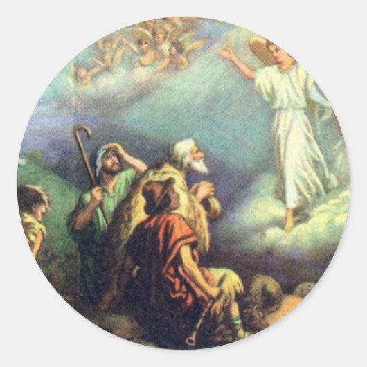 子供が生まれい! ラウンドシール (正面)